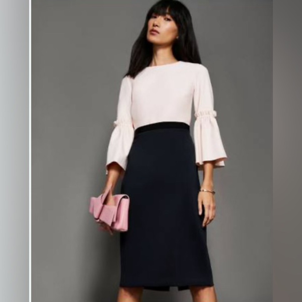 Ted Baker Limilia Tulip Sleeve Dress